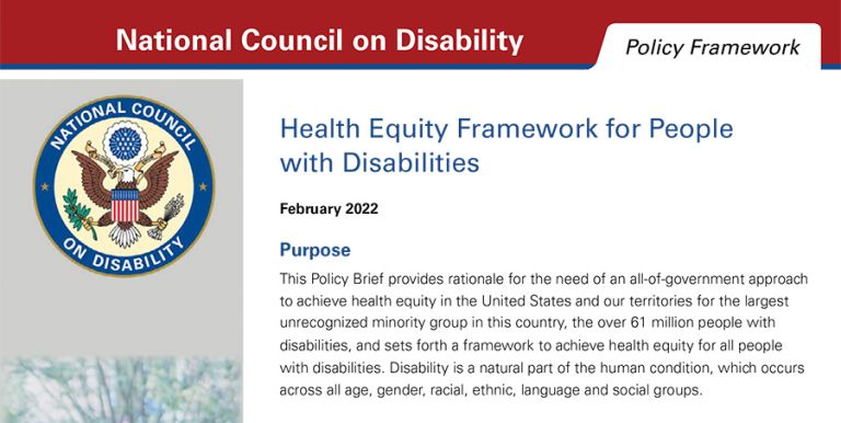 disability policy