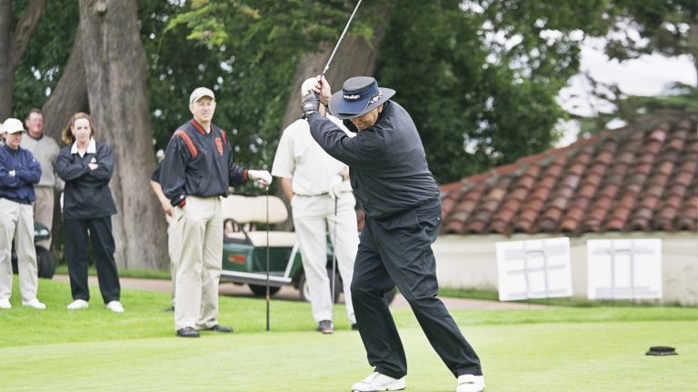Arthur Dugoni playing Golf