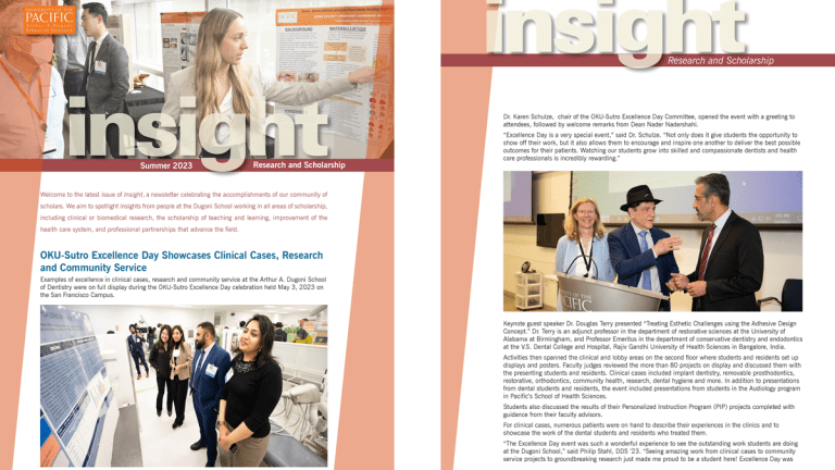 Insight pages
