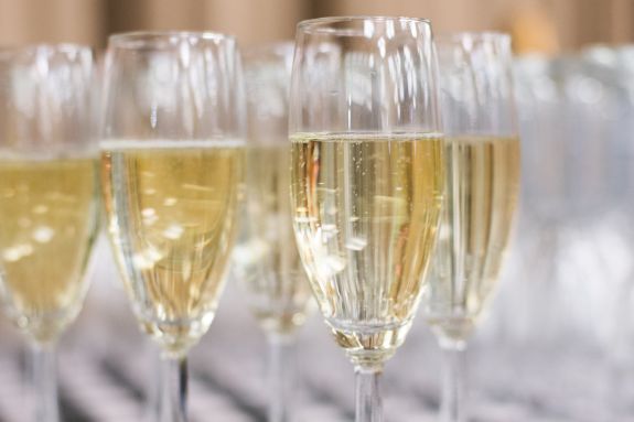 Champagne glasses