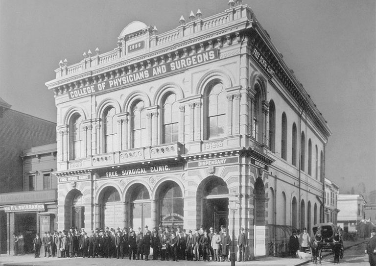 Dental school Mission campus, 19th century